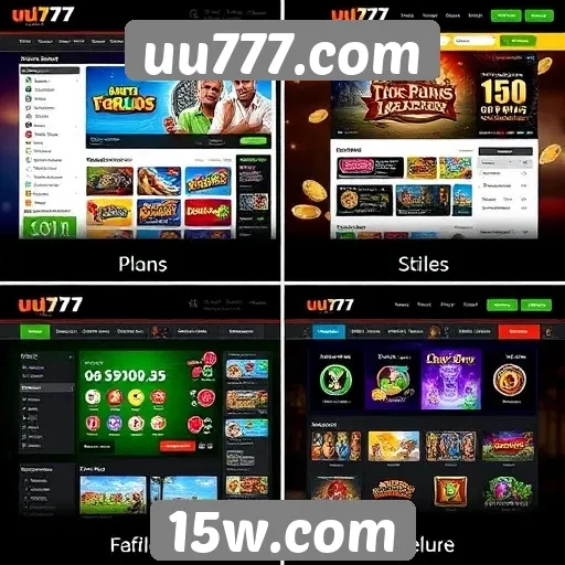 Evolução da interface de usuário no uu777.com